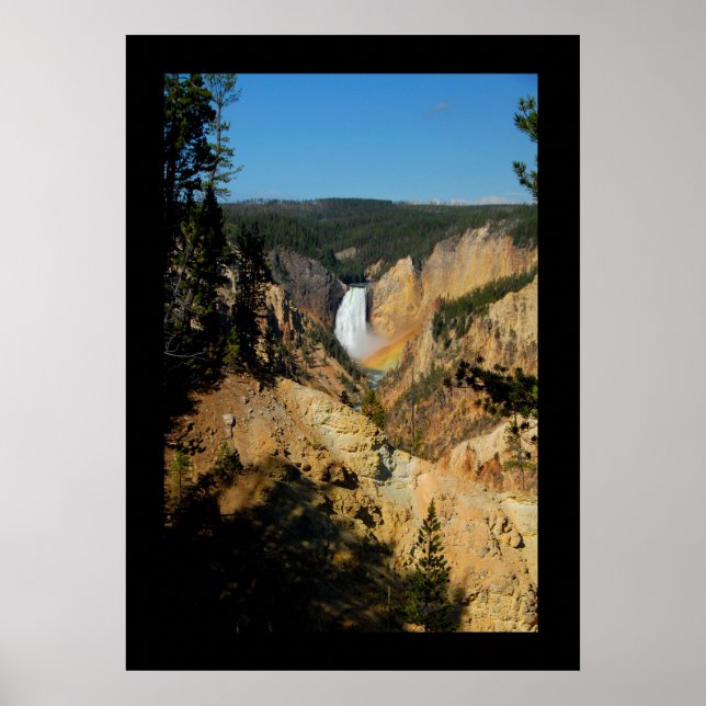 Poster de Yellowstone Canyon Falls (Devant)
