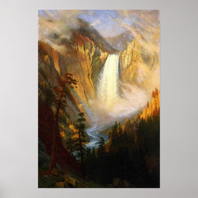 Poster de Yellowstone Falls (Devant)