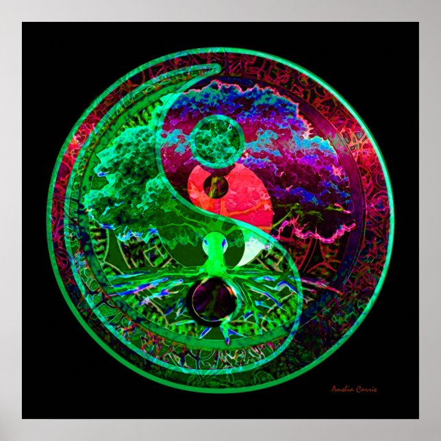 Poster de Yin Yang Tree of Life (Devant)