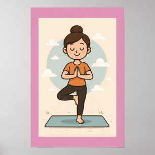 Poster de yoga