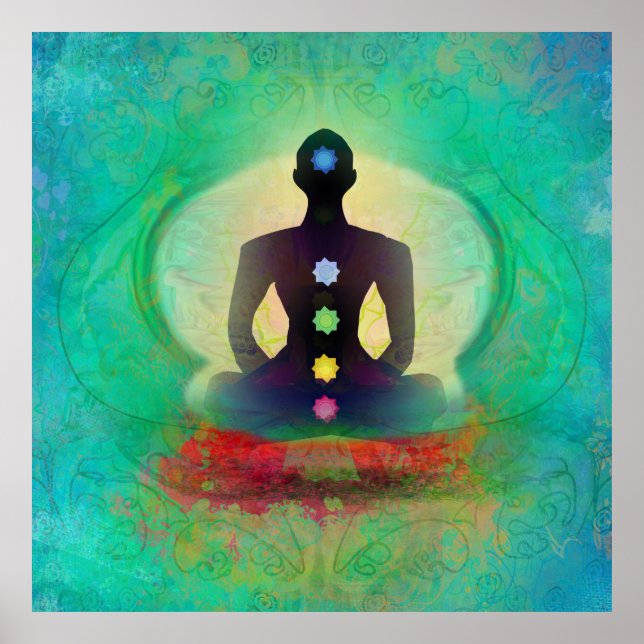 Poster de Yoga de méditation (Devant)