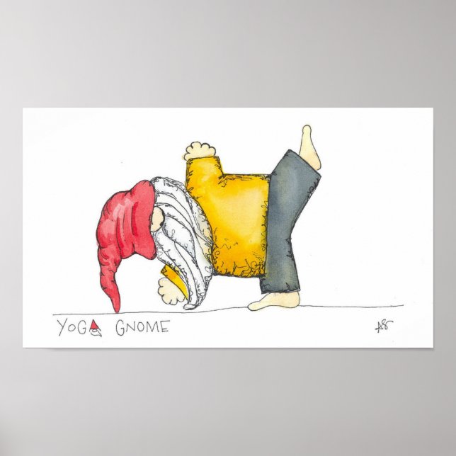 Poster de Yoga Gnome - Poster étoile (Devant)