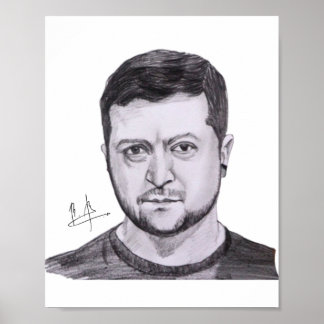 Poster de Zelensky Autograph