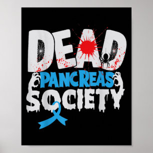 Poster Dead Pancreas Society T1d Sensibilisation au diabè