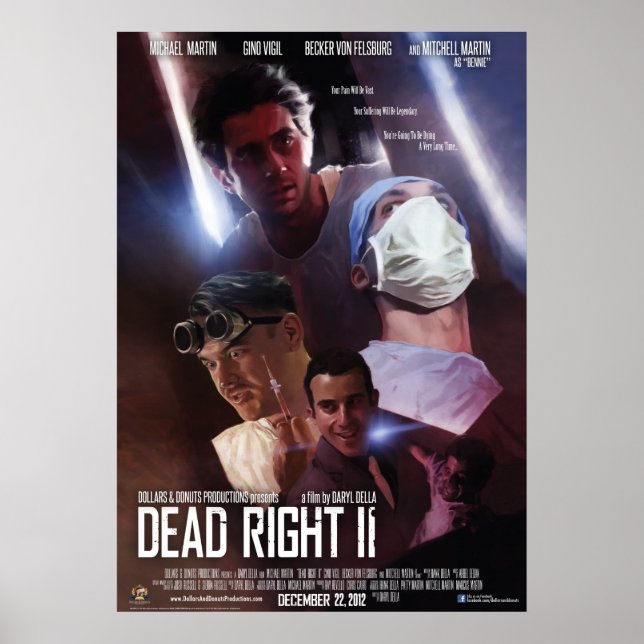 Poster Dead Right II (Devant)