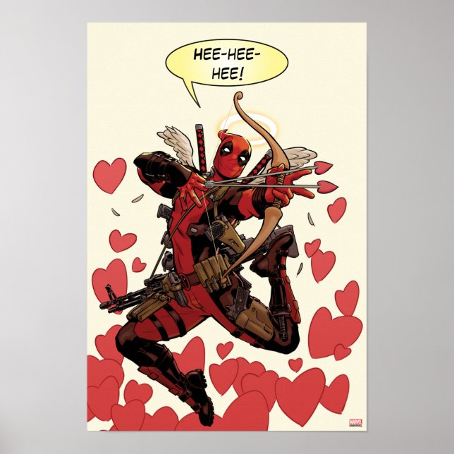 Poster Deadpool Cupid (Devant)