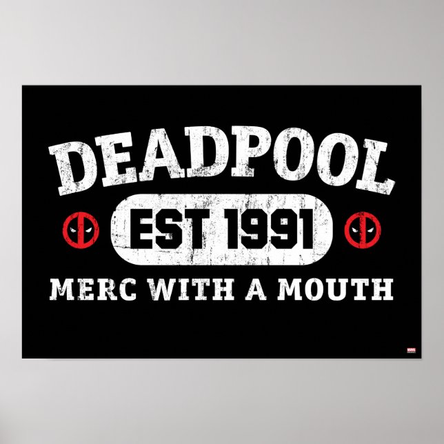 Poster Deadpool | Est. 1991 (Devant)