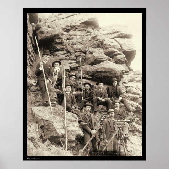 Poster Deadwood Central Railroad SD 1888 (Devant)