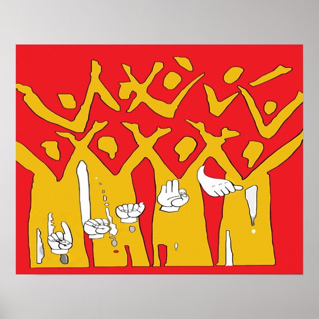 POSTER DEAF FIE (Devant)