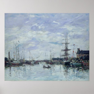 Poster Deauville, le dock, 1892