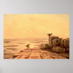 Poster Débordement du Nil, 1842