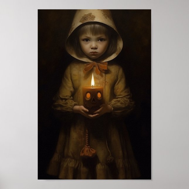 Poster Debout dans le noir (Devant)