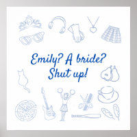 Début 2000's Movie Princess Bachelorette Custom