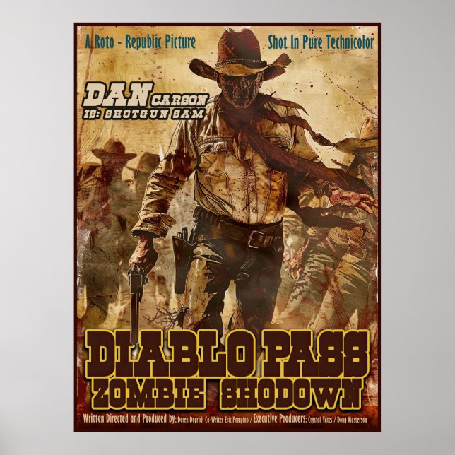 Poster Début de Zombie Pass de Diablo (Devant)
