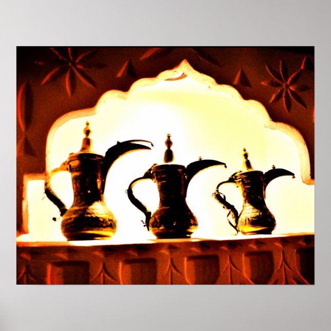 Poster Décanteurs antiques (Devant)