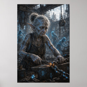 Poster Déception / Chaîniste / Usine