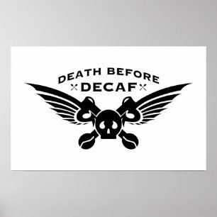 Poster décès avant décaf