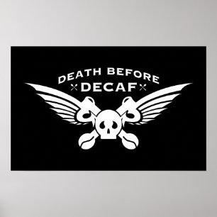 Poster décès avant décaf