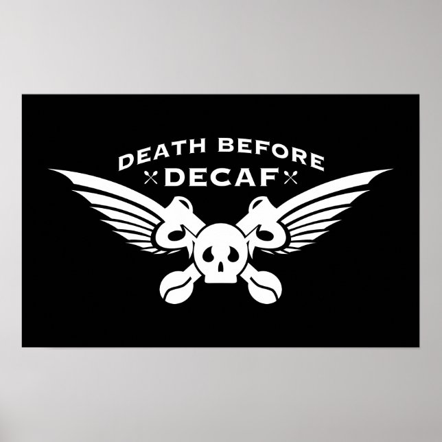 Poster décès avant décaf (Devant)
