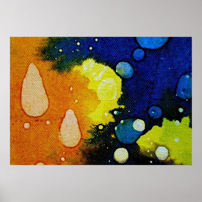 Poster Décès Polychromoptique par Michael Moffa (Devant)