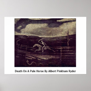 Poster Décès Sur Un Cheval Pâle Par Albert Pinkham Ryder