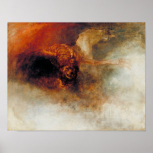Poster Décès sur un cheval pâle par J. M. W. Turner
