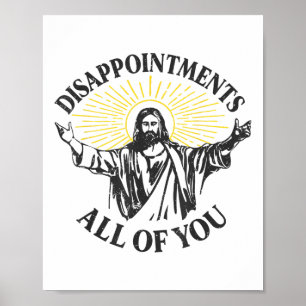 Poster Décevez Jésus Vous Tous Mème Chrétien Ea