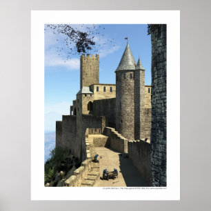 Poster D'échecs de partie de La - le jeu d'échecs