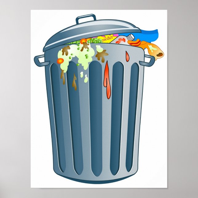 Poster Déchets (Devant)