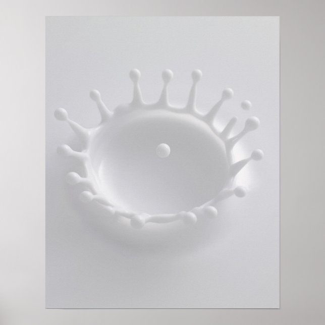 Poster Déchirure de lait (Devant)