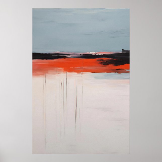 Poster Déclaration Art brosse - Art Gras (Devant)