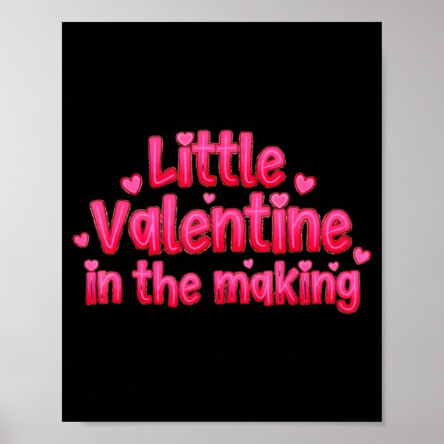 Poster Déclaration de grossesse pour la Saint-Valentin Li (Devant)