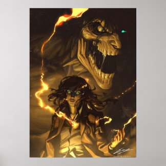 Poster Déclaration de guerre Eren Jaeger