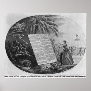 Poster Déclaration des droits de l'homme