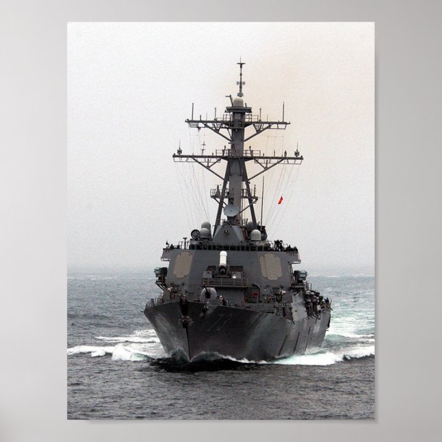 Poster Déclaration USS (DDG 73) (Devant)
