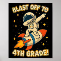 Décollage 4e année Fusée Dab Space Cool École V