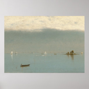 Poster Décollage de la tempête   John Frederick Kensett