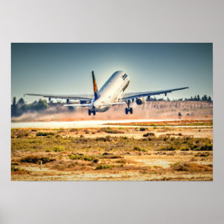 Poster décollage de Lufthansa