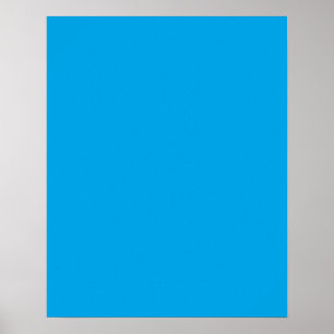 Poster Décor Arrière - plan bleu ciel