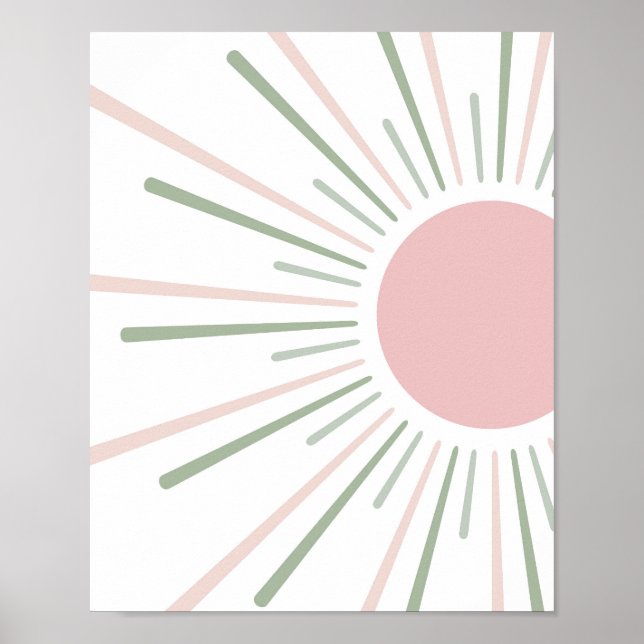 Poster Décor Boho Sun Kids (Devant)
