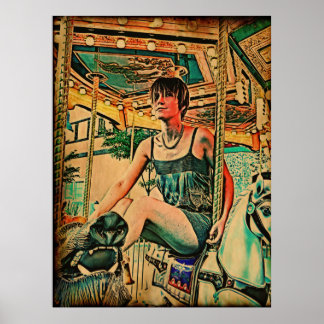 Poster Décor carrousel