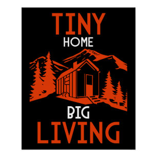 Poster Décor Maison Minuscule