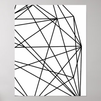 Poster Décor minimaliste Abstrait géométrique #1