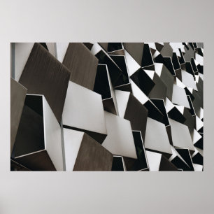 Poster DÉCOR MUR Brown ET NOIR