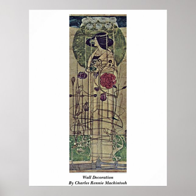 Poster Décor Mur De Charles Rennie Mackintosh (Devant)