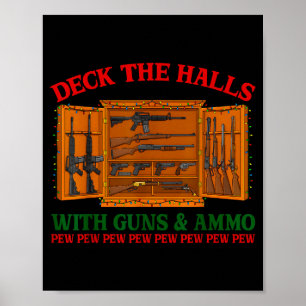 Poster Décorez Les Salles Avec Des Armes & Munitions