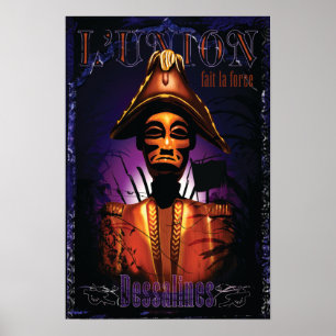 Poster Découpage de Jean-Jacques Dessalines