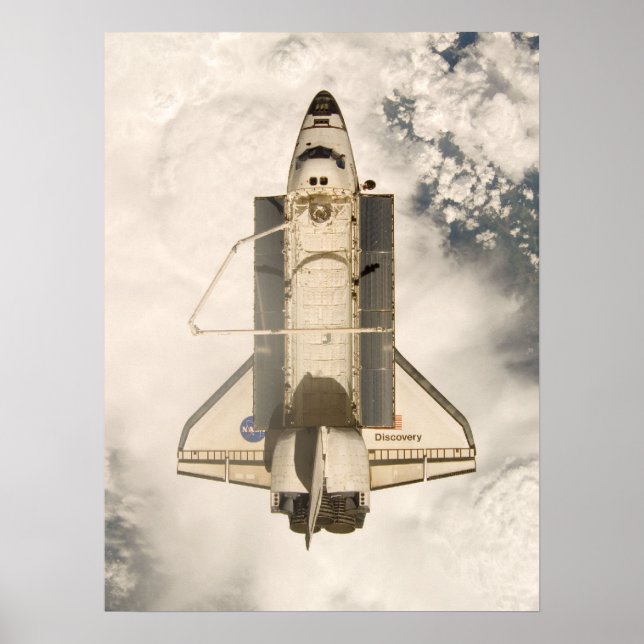 Poster Découverte de la navette spatiale (Devant)