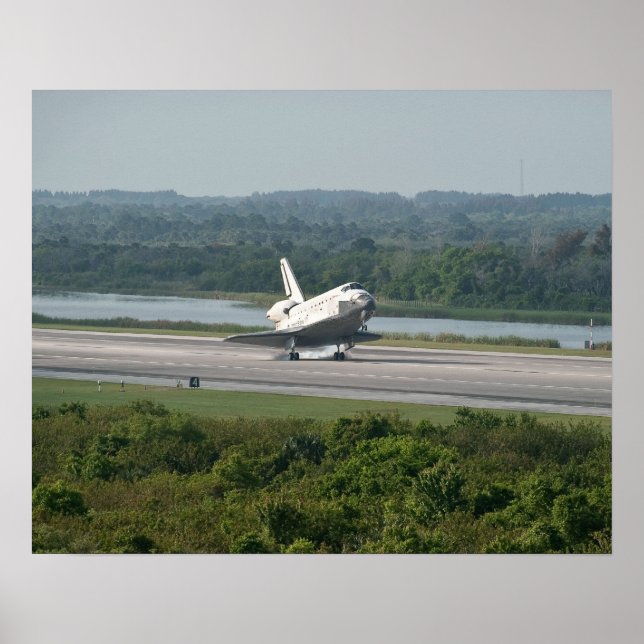 Poster Découverte de la navette spatiale (Devant)