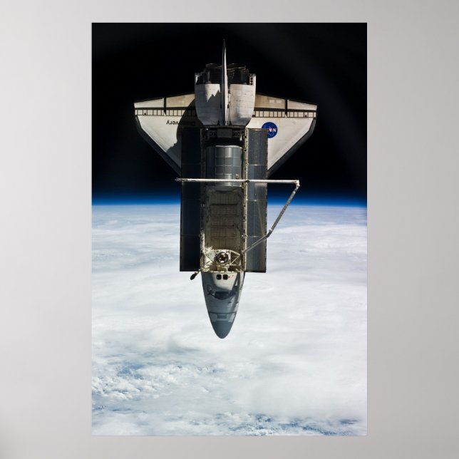 Poster Découverte de la navette spatiale (Devant)